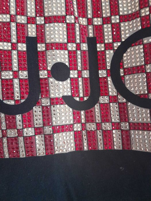 Tshirt L liu jo z krysztalkami