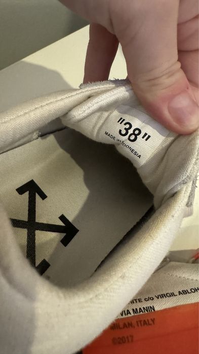 Off-White sapatilhas mulher