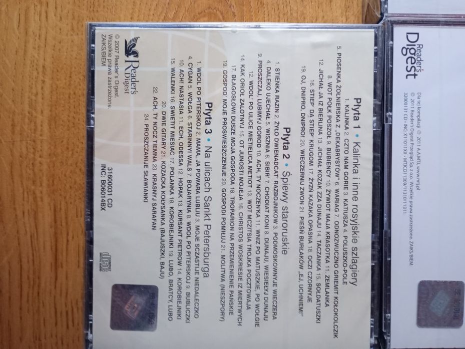 Płyty CD z polską muzyką / przeboje