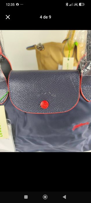 Mala de mão longchamp