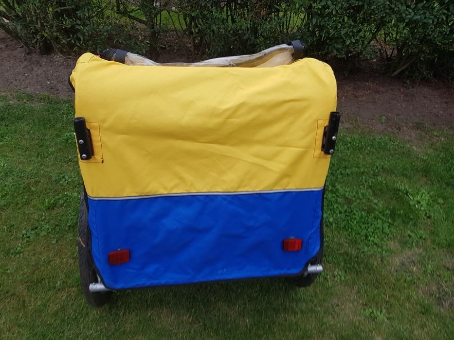 Wózek do roweru riksza przyczepka rowerowa