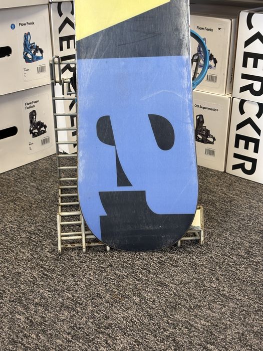 Raven Gravy 115 cm + Wiązania - zestaw snowboard