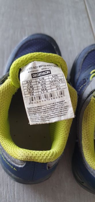 Quechua - buty dla chlopca - r.25 - 15.5cm