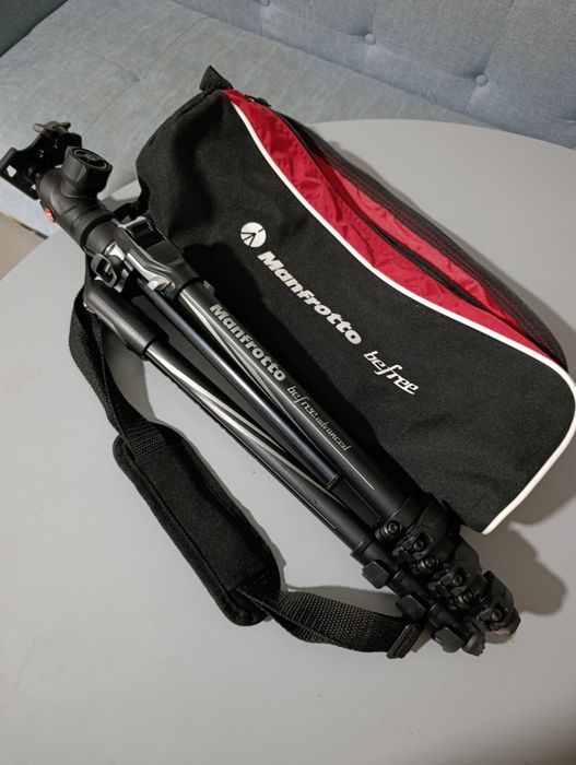 Manfrotto Befree Advanced – Tripé Profissional 8kg – Excelente Estado