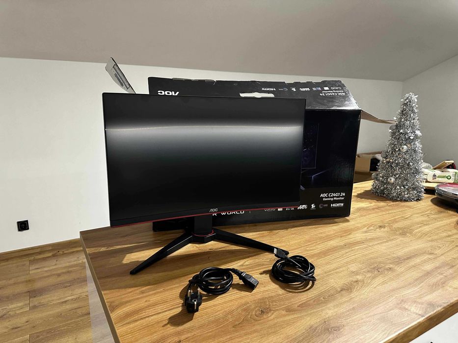 Monitor AOC C24G1 1080p 144hz 24 cale DO GIER