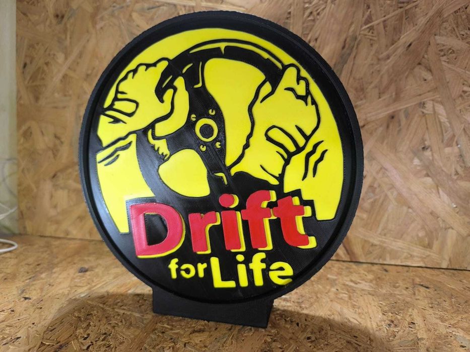 Luminária Decorativa / Lightbox Drift for Life