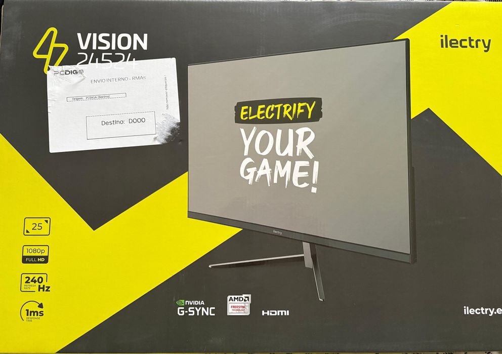 Monitor gamer de 240 hz