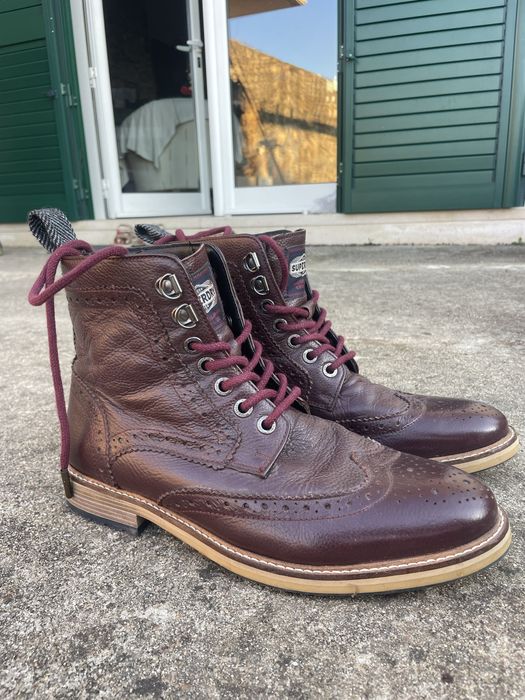 Botas SuperDry couro