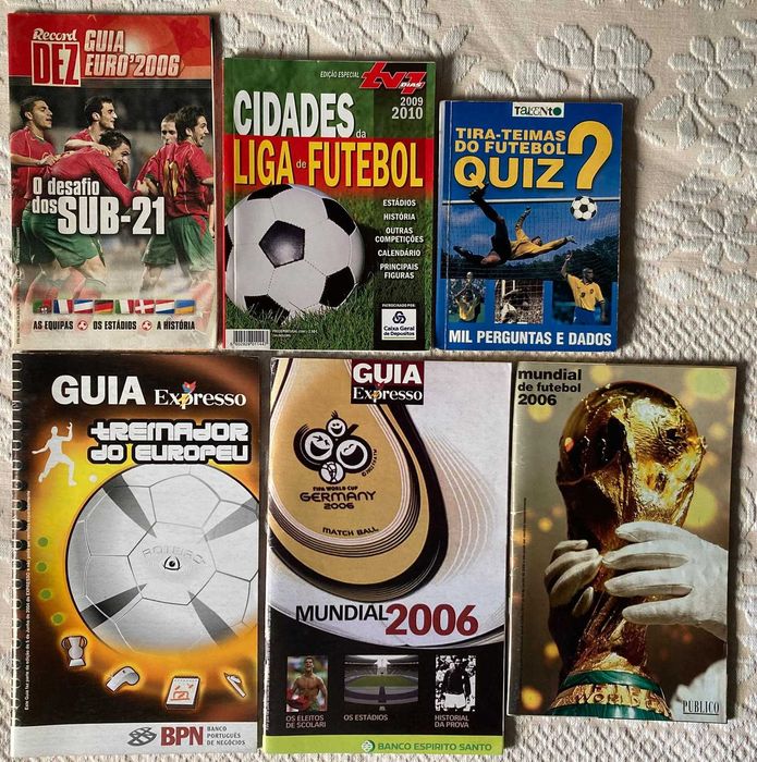 Conjunto de 6 Guias de Futebol