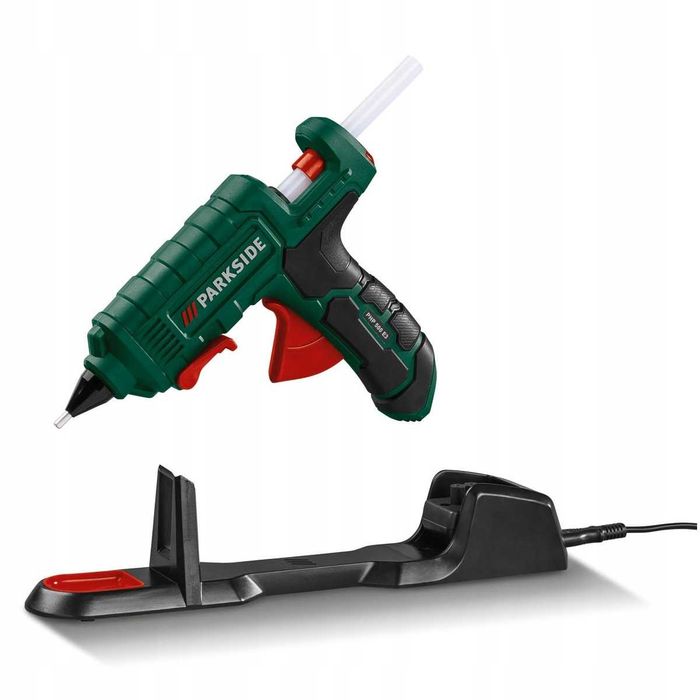 Pistolet klejowy Parkside PHP 500 E3 500W start + 3 wkłady