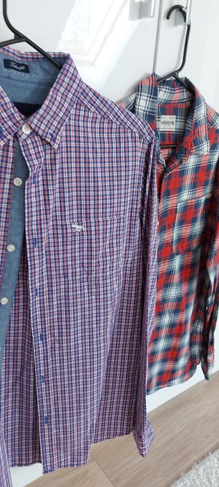 Koszula męska w kratkę kratę rozm M Jack&Jones