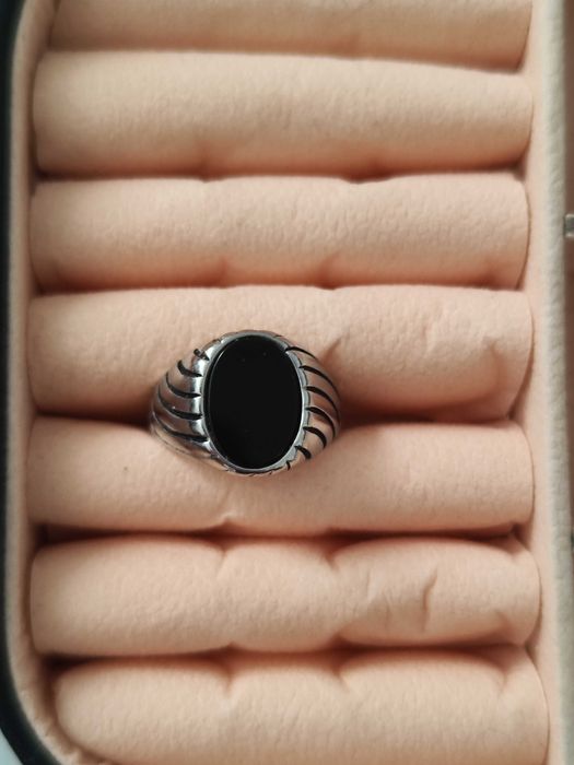 Anel em aço inoxidável premium – Tamanho 27