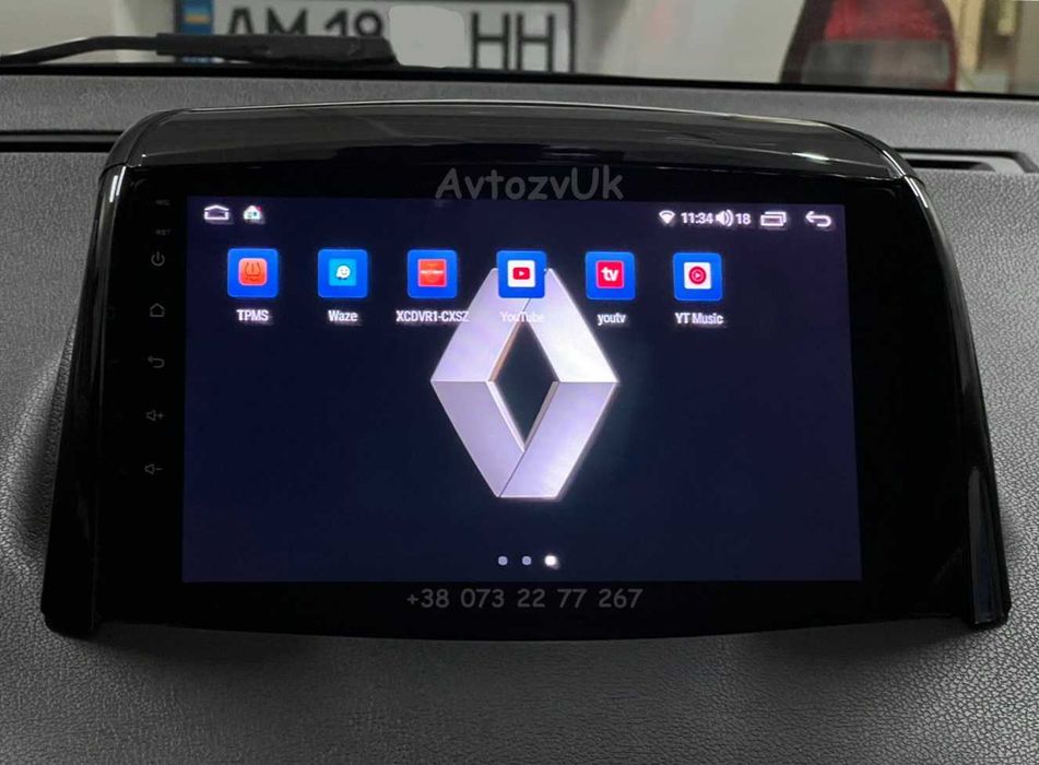 Магнитола MEGANE 4 Renault KOLEOS Grand SCENIC TALISMAN Espace Android