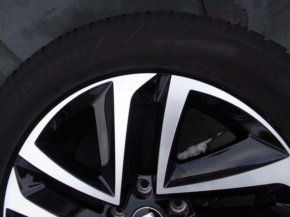 Oryginalne alufelgi 18 Seat Terraco 5x112 Tiguan, Kodiaq, opony zimowe