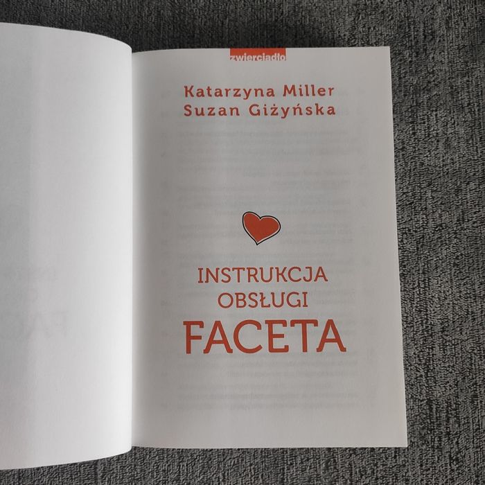 Książka Instrukcja obsługi faceta