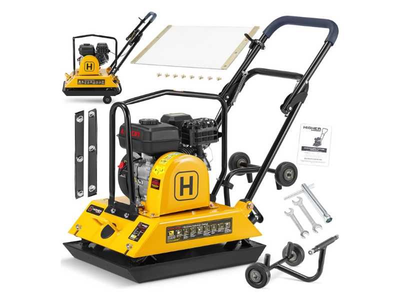 Zagęszczarka spalinowa ubijak gruntu HIGHER 100 kg silnik LONCIN 6,5KM