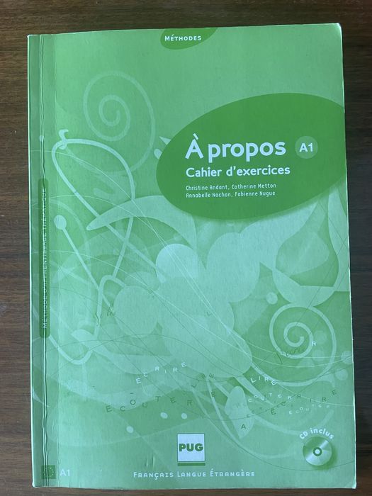 À propos A1, ćwiczenia z plyta CD