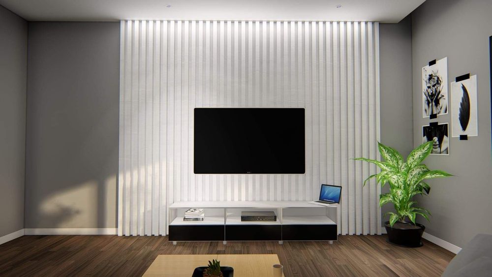 Lamele lamel ścienny dekoracyjny 3d ZAMONTUJESZ SAM!