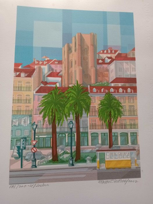 Serigrafia do Mestre Ernani Oliveira