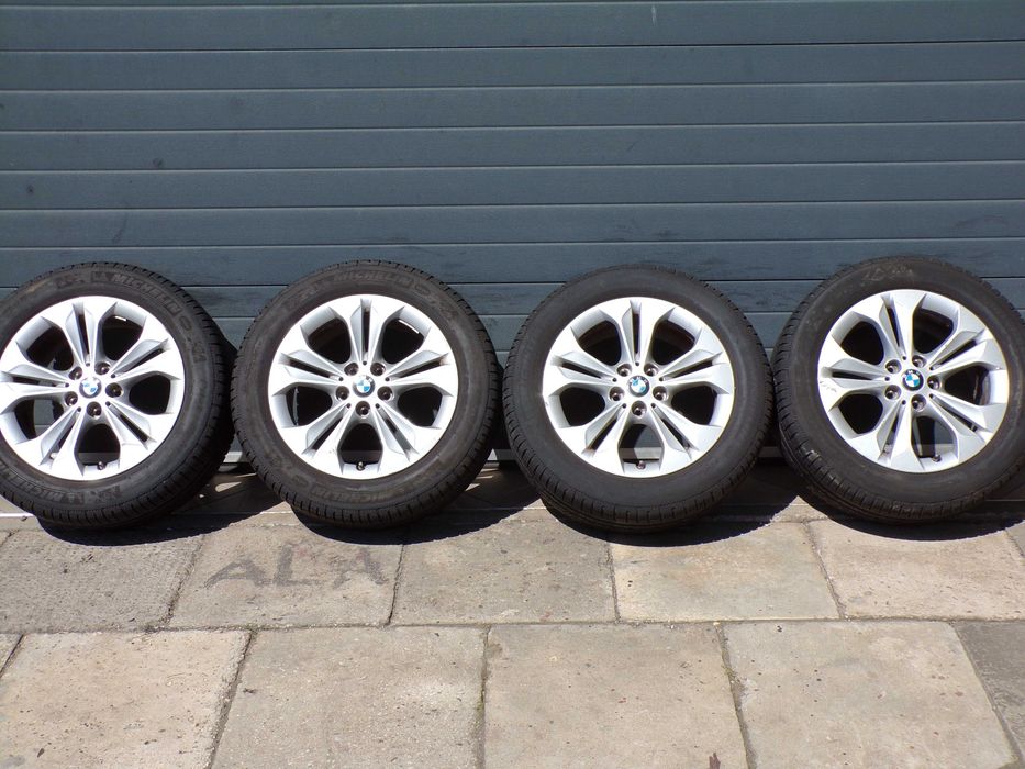 ! Koła zimowe 17 5x112 fabryczne BMW X1 F48 F49 X2 F39 TPMS Michelin