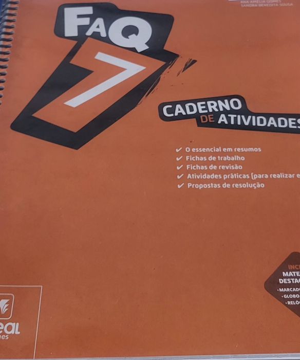 Cadernos Atividades 7 ano