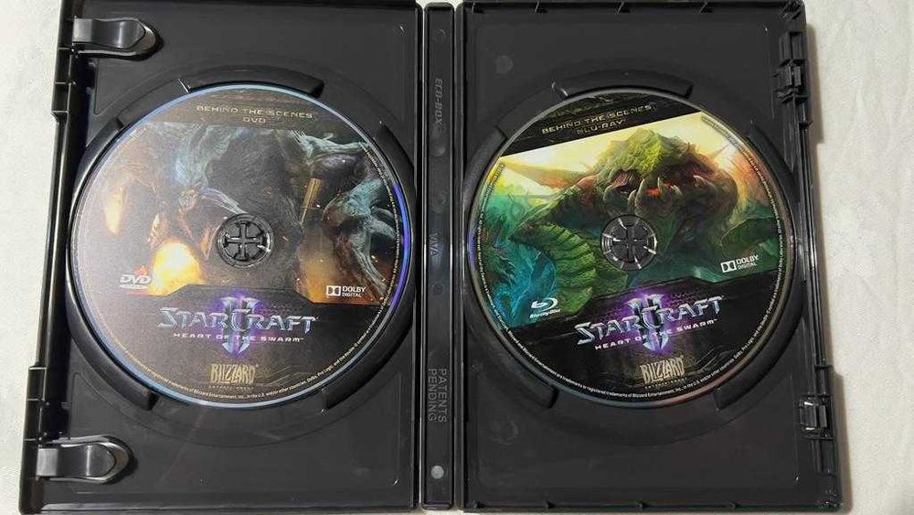 Starcraft 2 Heart of The Swarm Jogo DVD + Behind The Scenes