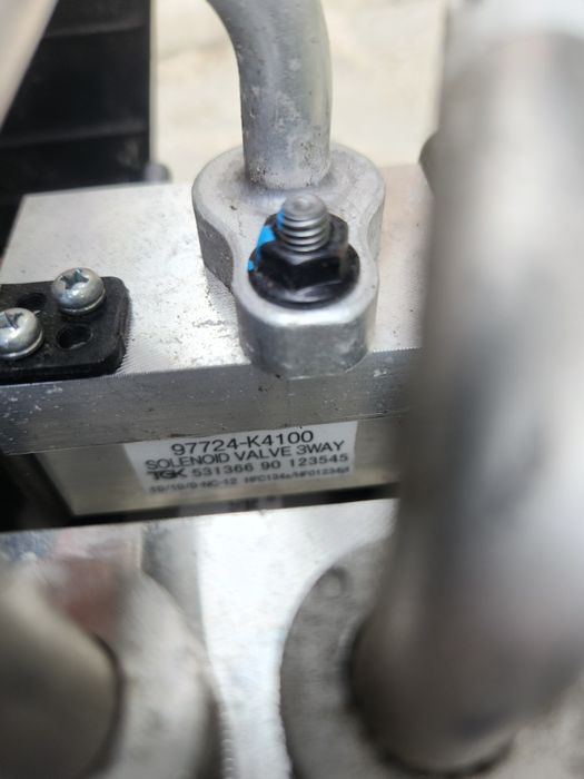 Тепловой насос, kia niro ev, hyundai kona, клапан система, 97724-K4100