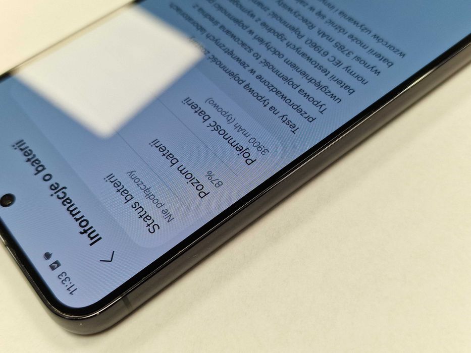 Samsung Galaxy S23/ 8GB/ 256GB/ Phantom Black/ Grade A- + ładowarka