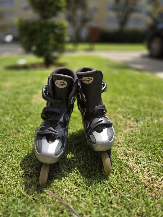 Patins em linha Rollerblade ABT — tamanho 42, ótimo estado