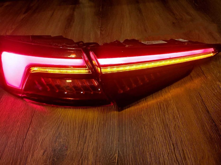 Przerobka lamp z USA na EU pomaranczowy kierunek AUDI Porsche