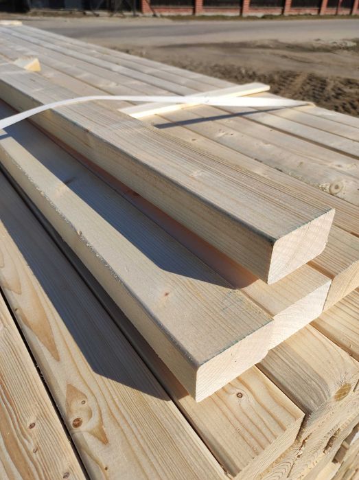 Kantówka strugana 38x63 Legar Łata Deska elewacyjna Deska tarasowa