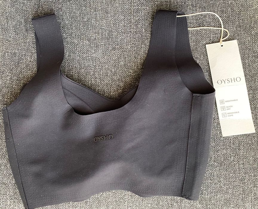 Top XS preto Oysho (Novo)