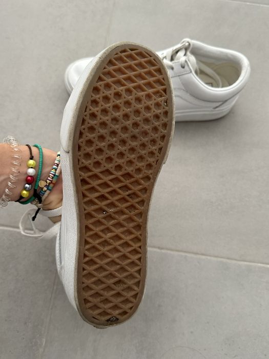 Vans Bracas em Pele