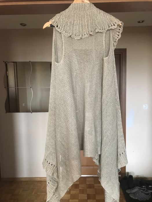 Dluga kamizelka Ralph Lauren 100 % len