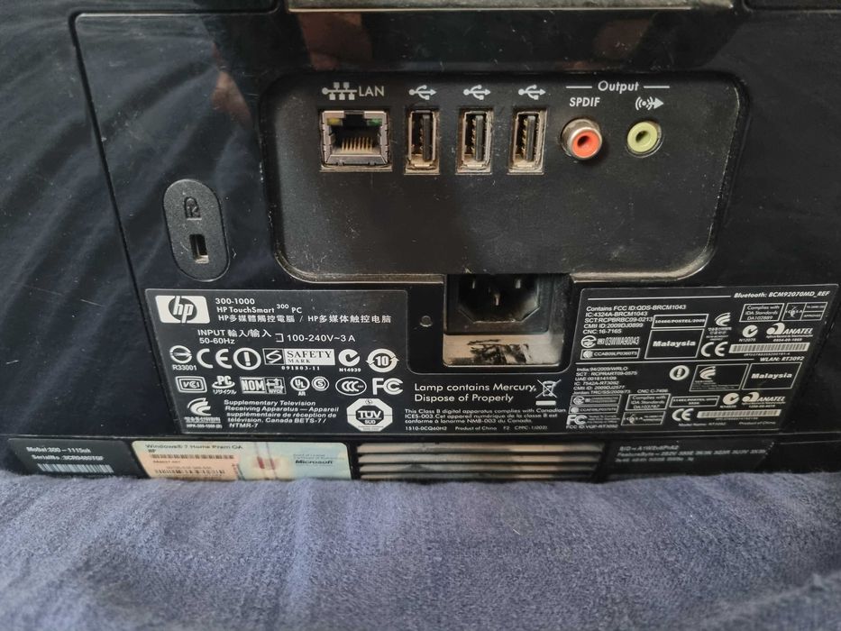 Komputer HP TouchSmart 300 All in one