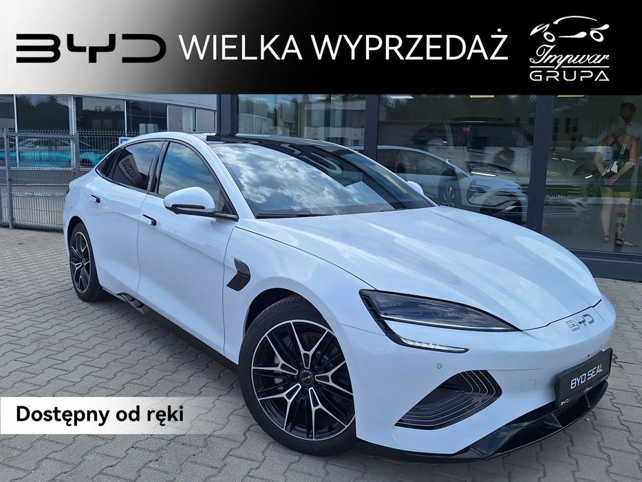 BYD Seal 3,8 S (0-100 km/h) / Zasięg 520 km / Head-Up / Dynaudio® / Kamera 360
