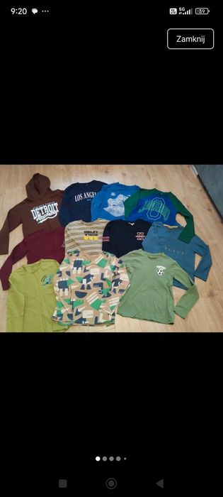 T-shirty koszulki i bluza 11 sztuk