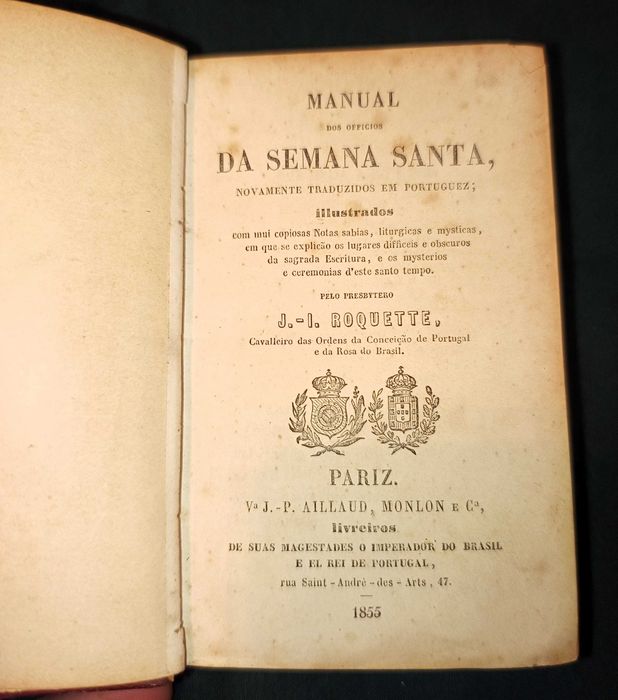 Livros Dicionário das Seis Línguas História Eclesiástica Manual Semana Santa
