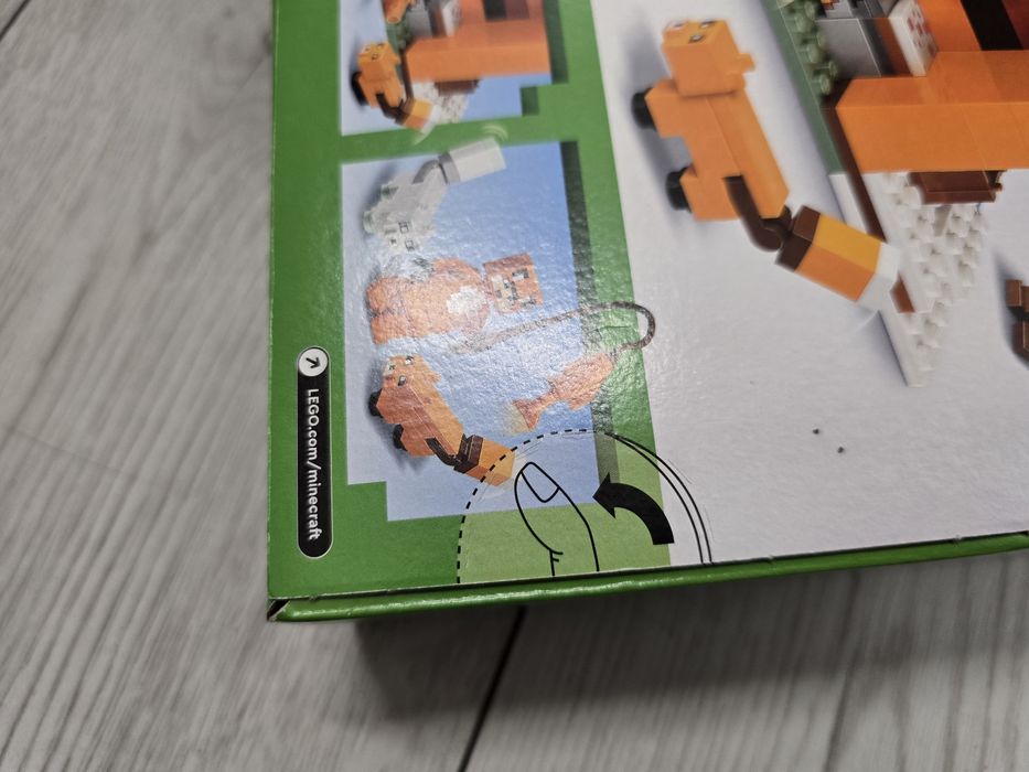 NOWE LEGO 21178 Minecraft - Siedlisko lisów