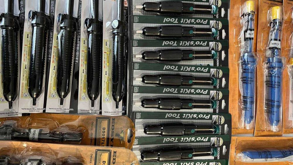 Олововідсмоктувач для видалення припою Оловоотсос для удаления припоя