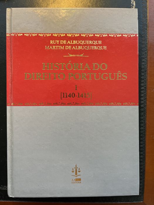 História do Direito Português I - Ruy de Albuquerque