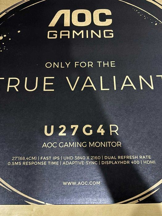 Monitor AOC c/ Garantia 4k-160hz/FHD-320hz