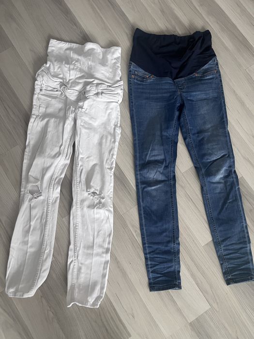 Spodnie, spodenki i bluzki ciążowe