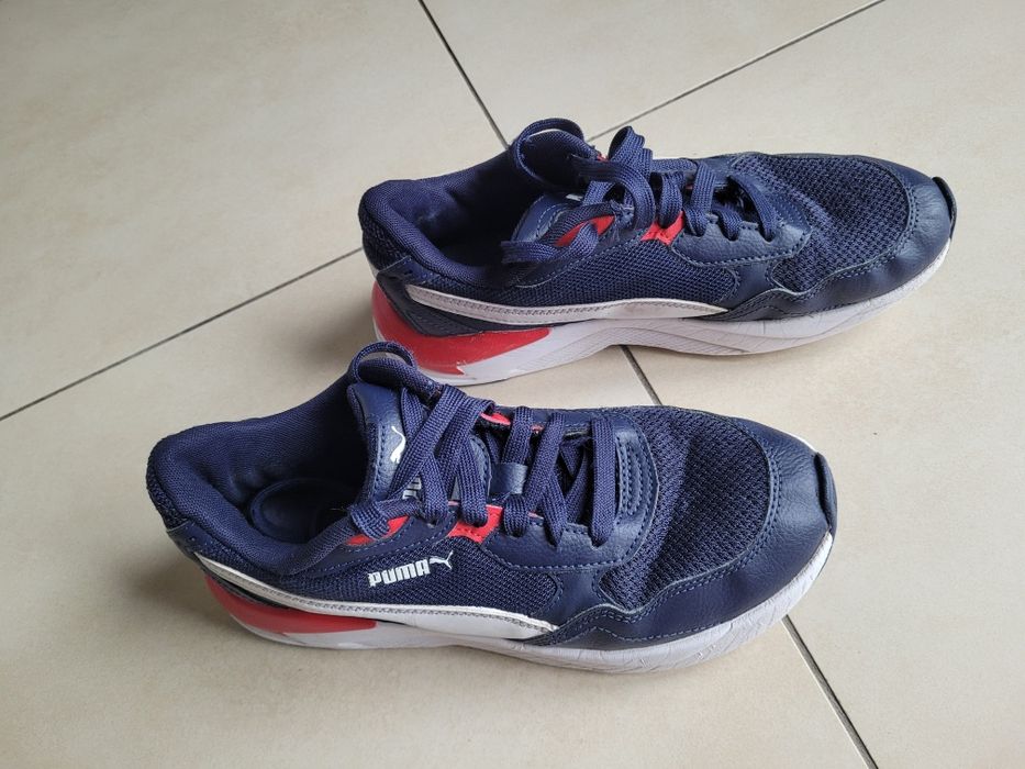 Buty sneakersy chłopięce puma x-ray Speed lite młodzieżowe z siatki 38