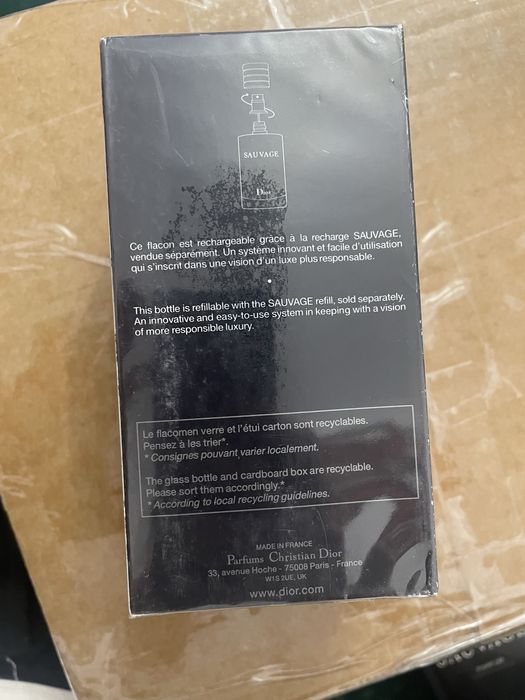Nowy perdum dior sauvage 100ml