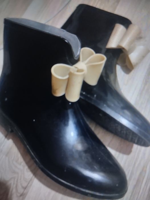 Kalosze damskie czarne. 36