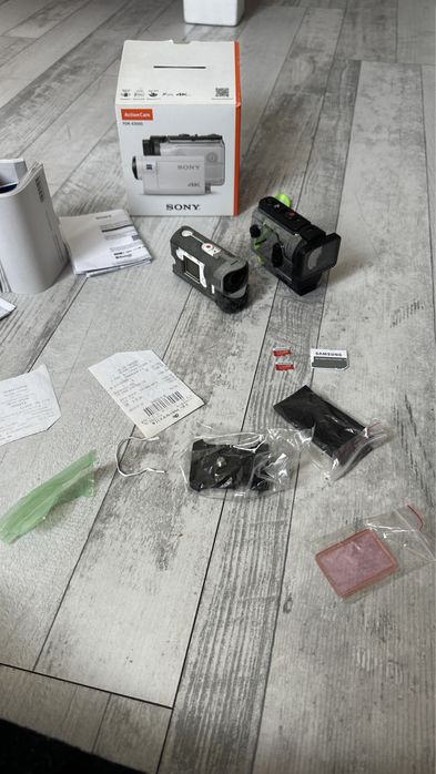 Екшн камера. Sony X3000. Полный комплект