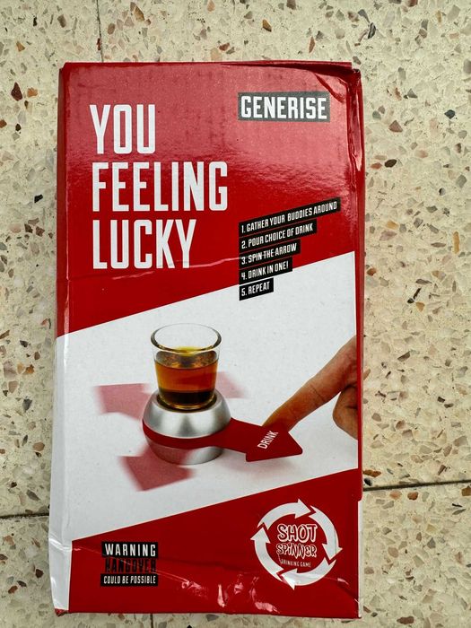 Jogo Drinking Games - Shot Spinner (1 peça) - novo!