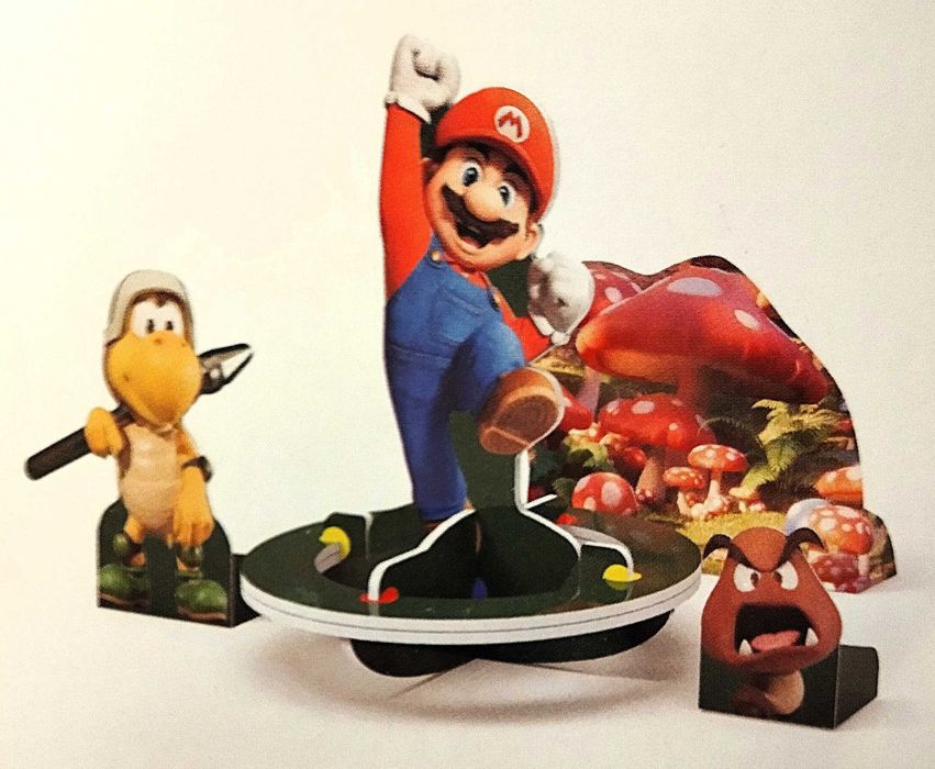 Mario e Donkey Kong Spinners - Super Mario Movie Macdonalds 2022