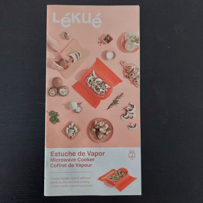 Estojo cozedura ao vapor Lékué